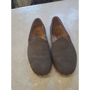 Sabah Leather Handmade  Loafers Ashland Gray Men SZ 39 US 7.5-8 quiet luxury